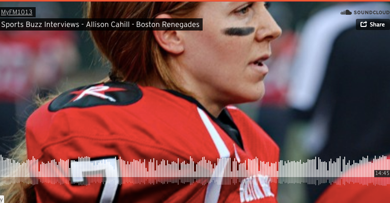 Sports Buzz interviews Allison Cahill