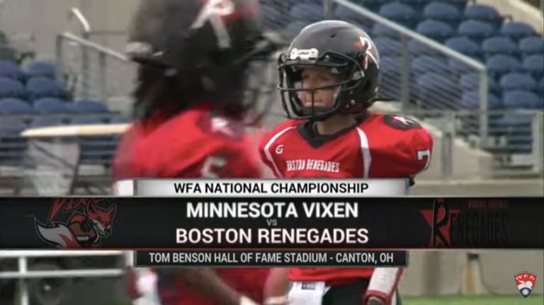 2021 WFA National Championship screenshot