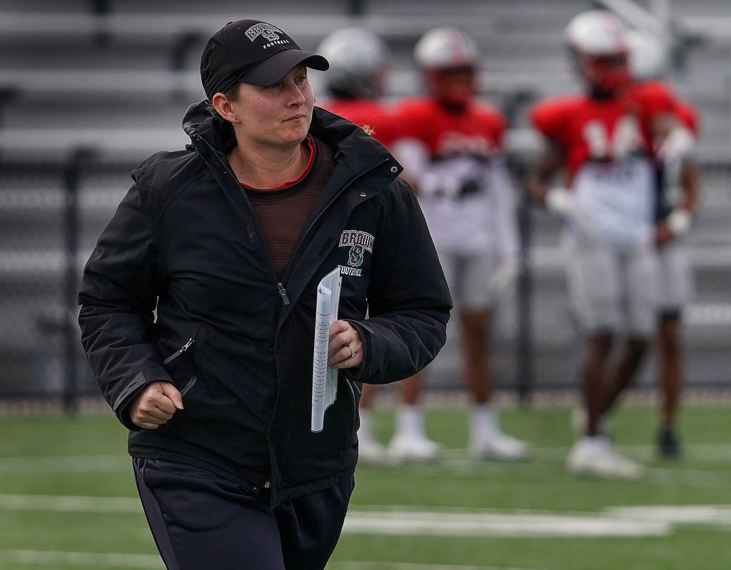 Brown Quarterbacks Coach Heather Marini