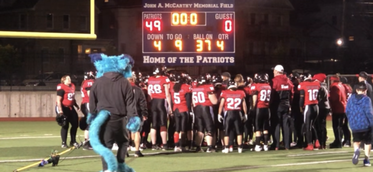 Boston Renegades celebrate a victory