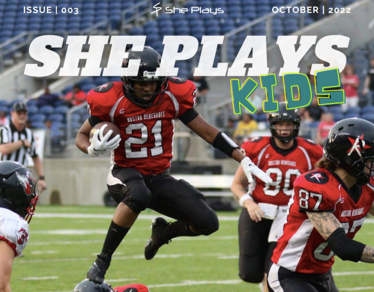 Cover of She Plays, Kids, Issue 3, October 2022