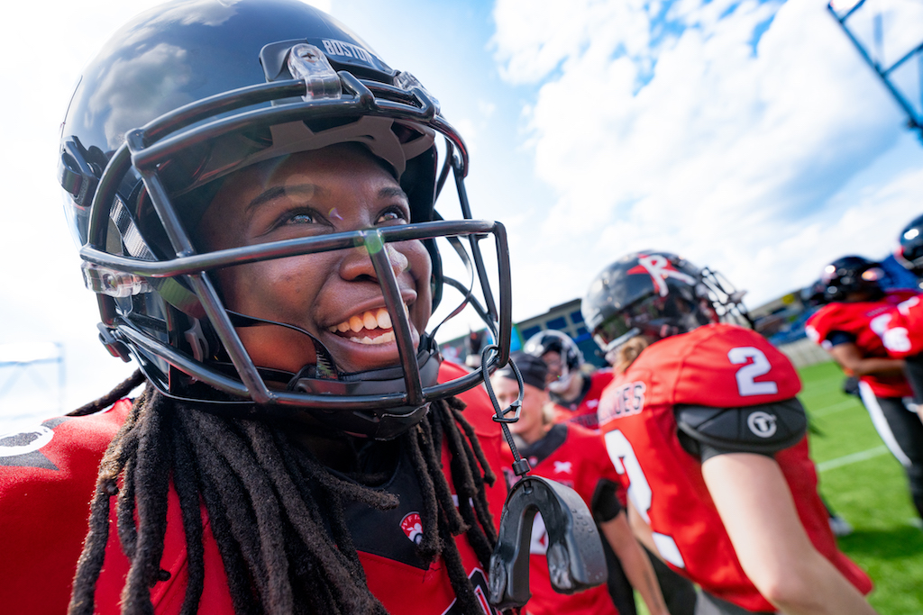 Jamila Gordon #37 of the Boston Renegades